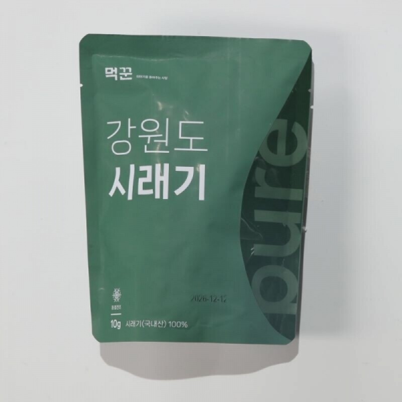 강원더몰,동결건조 강원도 나물 시래기 10g